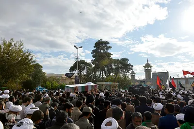 تشییع روحانی شهید مدافع حرم، حجت الاسلام محمد حسن دهقانی