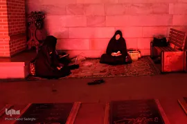 احیای شب بیست و یکم رمضان در گلزار شهدای وادی رحمت تبریز
