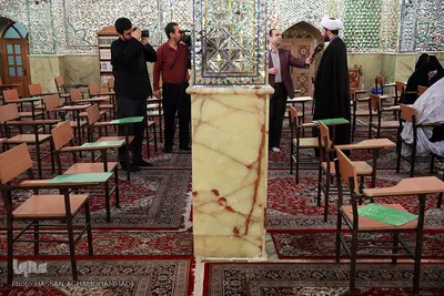 مرحله استانی بخش معارفی چهل و یکمین دوره مسابقات سراسری قرآن کریم در آستان مقدس امامزاده حسن(ع) تهران