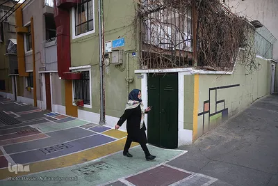 کوچه رنگی تهران