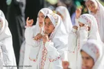 جشن روزه‌اولی‌ها در حرم حضرت زینب خواهر امام رضا (ع)