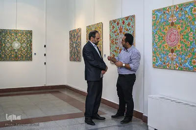 افتتاح نمایشگاه «آیینه‌ای به رویت آیات»