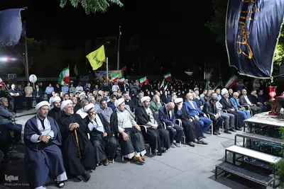اجتماع دانشگاهیان در سوگ قائد شهید امت - تبریز