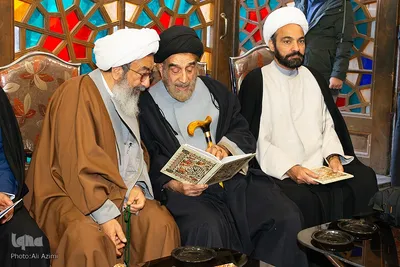 مراسم ترحیم آیت‌الله مستجابی در اصفهان