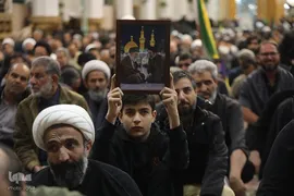 بزرگداشت چهلمین روز شهادت رهبر شهید در حرم حضرت معصومه (س)