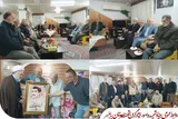 دیدار رئیس بنیاد شهید و امور ایثارگران بابلسر با خانواده شهید جاویدالاثر مهدی آغاسی