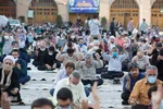 مراسم دعای عرفه در مسجدالنبی (ص) قزوین