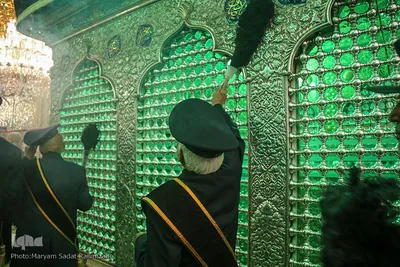 آئین سفره صلوات و محفل انس با شهدای حرم مطهر حضرت شاهچراغ(ع)