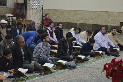جلسه قرآن محمدعلی دهدشتی در  حسینیه نجف قم