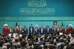 مراسم گرامیداشت میلاد پیامبر اکرم(ص) و امام صادق(ع) در حسینیه امام خمینی(ره)