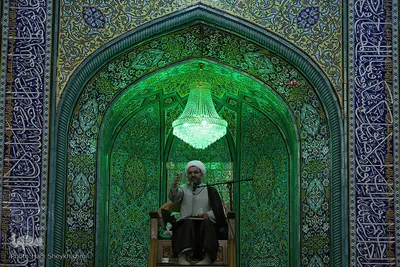 مراسم شب قدر در مسجدا دانشگاه تبریز