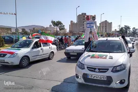 جشن ۴۳ سال استقامت و عزت در سومین حرم اهل بیت (ع)