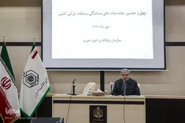 مهدی قره‌شیخلو، رئیس مرکز امور قرآنی سازمان اوقاف و امور خیریه، جلسه ستاد مسابقات قرآنی کشور