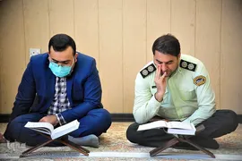 جلسه قرائت قرآن سازمان قضایی نیروهای مسلح خوزستان