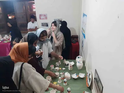 برگزاری نمایشگاه توانمندی های مددجویان اداره بهزیستی شهرستان اهر