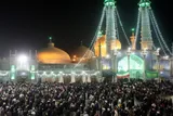 فیلم | طنین ندای الله اکبر ملت غیور ایران در حرم بانوی کرامت