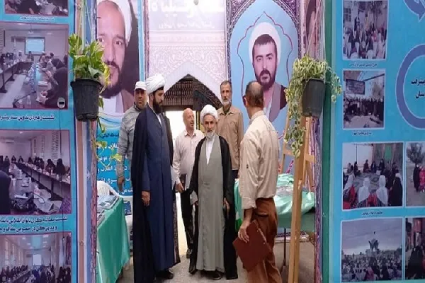 عکس | بازدید اعضای شورای هیئات مذهبی گلستان از نمایشگاه «تبلیغ گفتمان‌ساز»