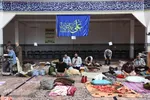 دومین روز مراسم معنوی اعتکاف در سمنان