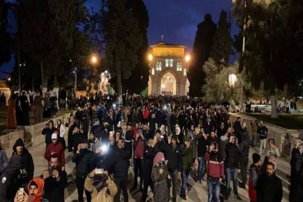 ​الاحتلال الصهيوني يهاجم مصلي حملة 