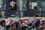 مراسم تشییع پیکر مطهر شهدای امنیت در شیراز‎‎