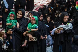 حسینیه ایران؛ سوگواره شیرخوارگان حسینی در چهارباغ عباسی اصفهان