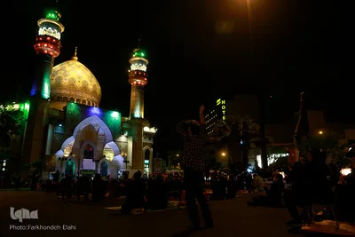 احیای شب بیست و یکم ماه مبارک رمضان در مسجد امام صادق(ع)