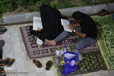 شب قدر در امامزاده جمال الدین قم
