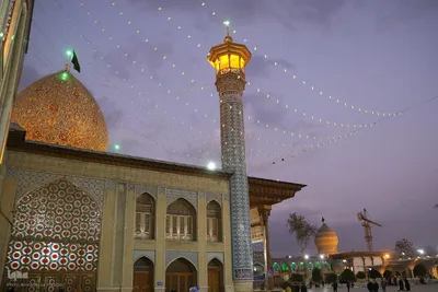 مراسم گرامیداشت شهدای امنیت در حرم شاهچراغ(ع)