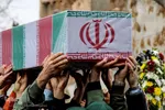 استقبال مردم اهر از پیکر پاک و مطهر شهید گمنام ۸ سال دفاع مقدس