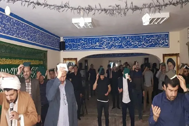 مساجد و حسینیه‌های گیلان‌غرب پذیرای نمازگزاران در شب‌های قدر