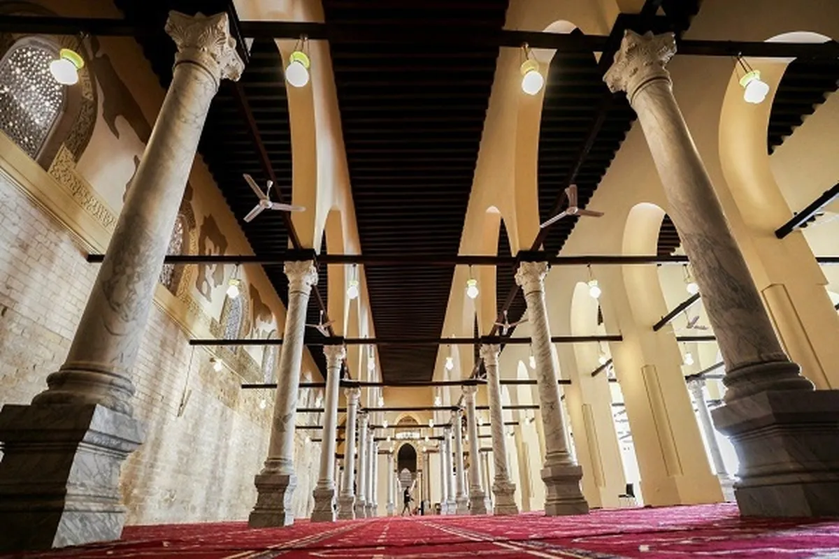Une grande mosquée Mamelouke réouverte au Caire