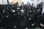 آیین وداع با پیکر شهید معصومه کرباسی در دانشگاه شیراز‎
