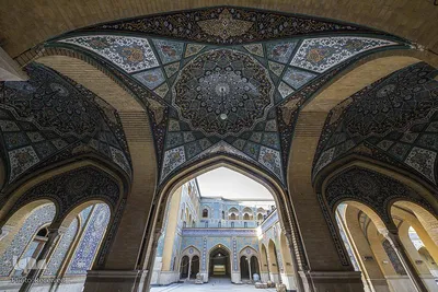 صحن حضرت فاطمه زهرا حرم امام علی (ع)