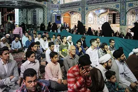 محفل شبی با قرآن در شهر شاهدیه یزد