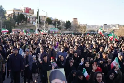 اجتماع عزاداران امام شهید در خرم‌آباد