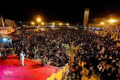 بزرگترین سفره حضرت رقیه (س) در میدان امام حسین (ع)