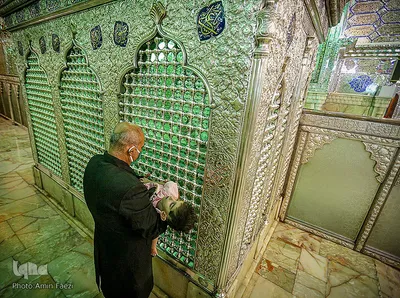 حضور کودکان در حرم شاهچراغ (ع)