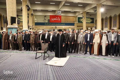 محفل نورانی انس با قرآن کریم با حضور حضرت آیت‌الله العظمی خامنه‌ای، رهبر انقلاب اسلامی