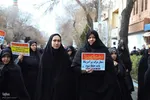 راهپیمایی مردم تبریز در محکومیت جنایت تروریستی کرمان‎