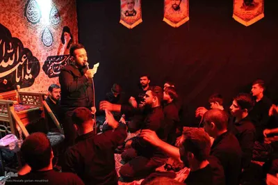 مراسم عزاداری شب شهادت حضرت زهرا (س) در اهر