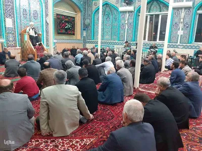 مراسم عزاداری شب شهادت حضرت فاطمه زهرا(س) در اهر