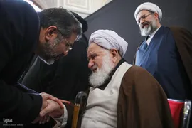 مراسم تشییع پیکر مطهر آیت‌الله امامی کاشانی