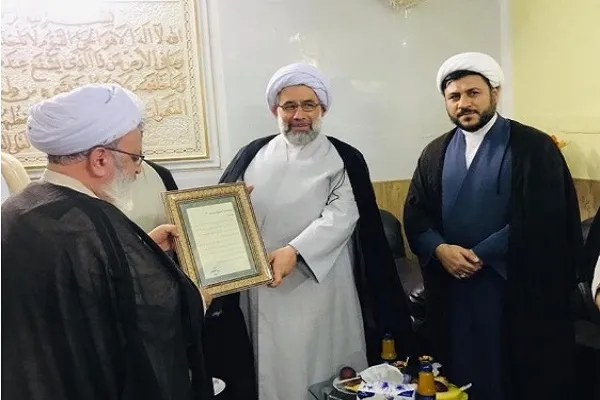 مراسم تودیع و معارفه نمایندگان جدید و سابق جامعة‌المصطفی در عراق برگزار شد