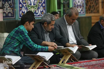 محفل انس با قرآن در مسجد سیدهای اراک