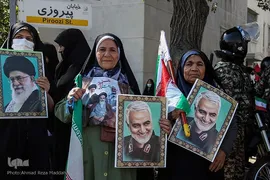 راهپیمایی و گردهمایی «بانوان فاطمی» در شیراز
