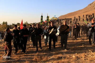 آیین عزاداری مردم روستای انجدان ـ اراک