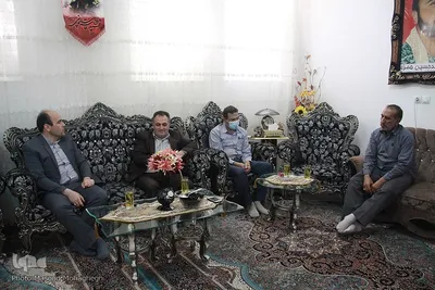 دیدار رئیس و معاونین جهاددانشگاهی استان سمنان با خانواده شهید مدافع حرم‎‎