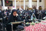قرائت خطبه فدکیه و عرض تسلیت هیات مذهبی به حضرت شاهچراغ (ع)