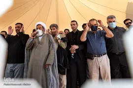مراسم خاکسپاری پیکر زنده‌یاد منوچهر اسماعیلی در بهشت سکینه کرج
