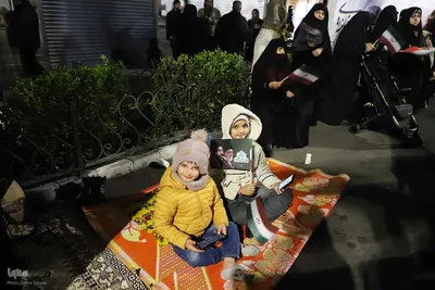 تجمع مردم انقلابی تبریز علیه دشمنان اسلام در آخرین چهارشنبه سال
